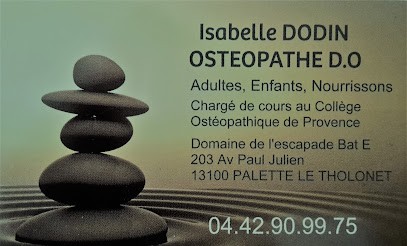 Dodin Isabelle Ostéopathe, Ostéopathe au Tholonet