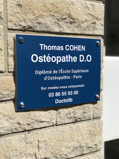 Ostéopathe Ancy Le Franc - Thomas Cohen Ostéopathe à Ancy-le-Franc