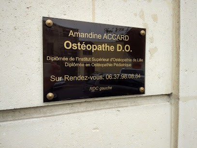 Amandine ACCARD - Ostéopathe DO Agréée Compiègne, Ostéopathe à Compiègne