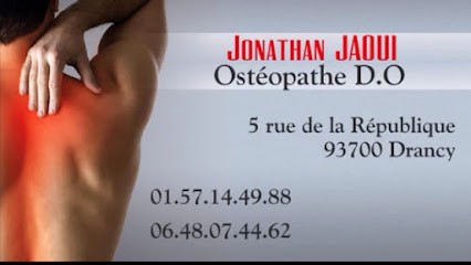 Jonathan JAOUI, Ostéopathe à Drancy