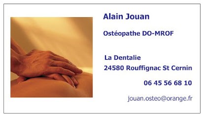 Jouan Alain, Ostéopathe à Rouffignac-Saint-Cernin-de-Reilhac