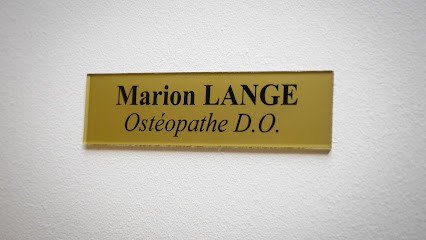 Lange Marion, Ostéopathe à Voisins-le-Bretonneux