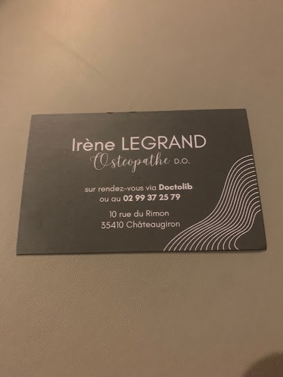 Legrand Irène, Ostéopathe à Châteaugiron