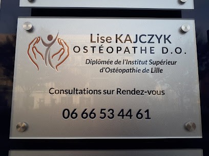 Lise KAJCZYK - Ostéopathe D.O., Ostéopathe à Miraumont