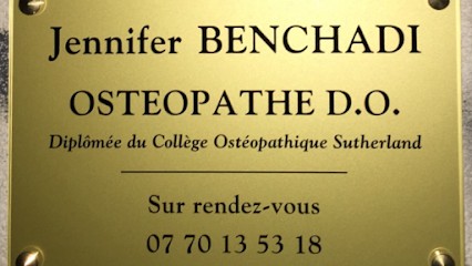 Benchadi Jennifer Ostéopathe DO Taverny, Ostéopathe à Taverny