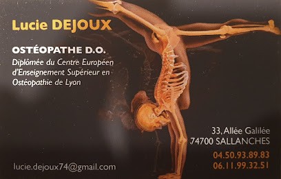 Lucie Dejoux Ostéopathe, Ostéopathe à Sallanches