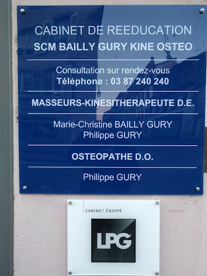 Gury Philippe Kiné Ostéo (kiné Ostéo Cryothérapie), Ostéopathe à Phalsbourg