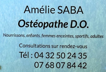 Saba Amélie, Ostéopathe à Gargas