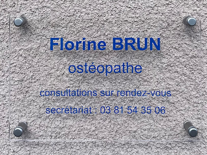 Florine Brun Ostéopathe Ostéopathe à Étalans