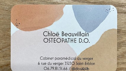 Chloë BEAUVILLAIN - OSTÉOPATHE D.O., Ostéopathe à Saint-Erblon