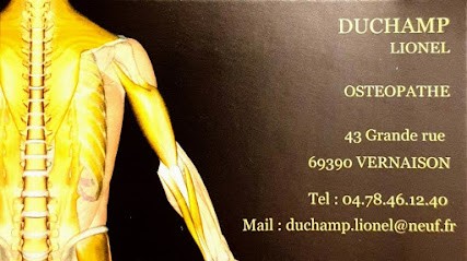 Duchamp Lionel, Ostéopathe à Vernaison