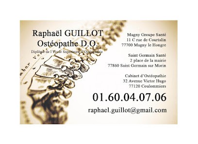 Raphael GUILLOT, Osteopathe D.O., Ostéopathe à Magny-le-Hongre