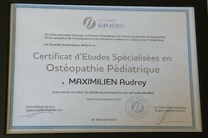 Audrey Maximilien, Ostéopathe à Sainville