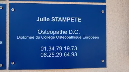 Stampete Julie Ostéopathe, Ostéopathe à Guitrancourt