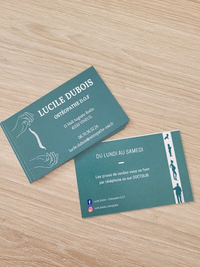 Lucile Dubois - Ostéopathe D.O.F, Ostéopathe à Vineuil