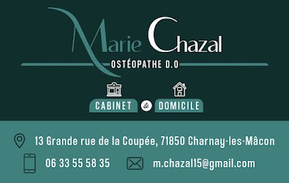 CHAZAL Marie Ostéopathe D.O, Ostéopathe à Charnay-lès-Mâcon