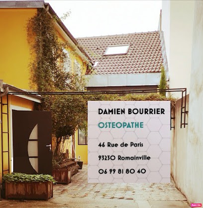 Damien Bourrier Ostéopathe, Ostéopathe à Romainville
