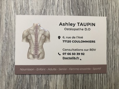 Ashley Taupin, Ostéopathe à Coulommiers