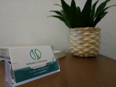 Miriam LE GENISSEL Ostéopathe D.O., Ostéopathe à Saint-Jean-de-Luz