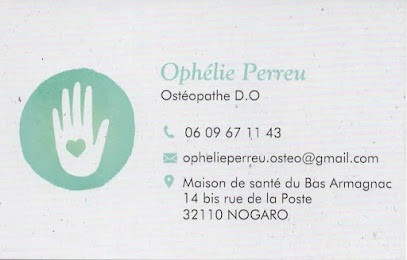 Ophélie Perreu Ostéopathe, Ostéopathe à Nogaro