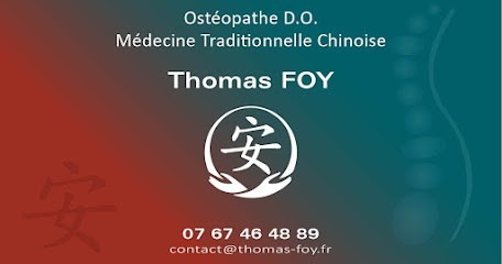 Thomas Foy - Médecine Traditionnelle Chinoise - Ostéopathe D.O., Ostéopathe à Aubigny-sur-Nère
