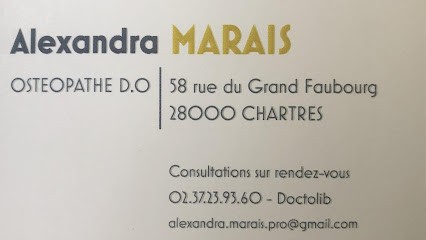 Marais Alexandra, Ostéopathe à Chartres