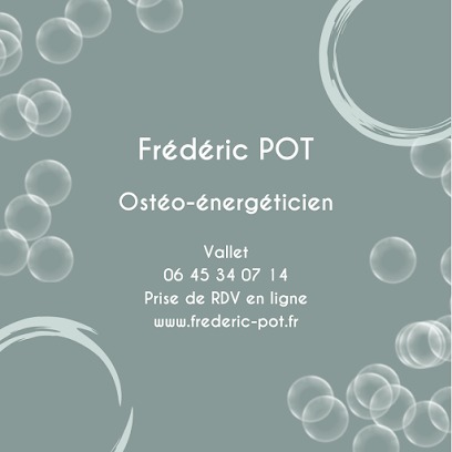 Frédéric Pot Osteo Énergéticien - Thérapeute Ostéopathe à Vallet