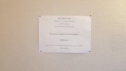 Lucas Tatiana, Ostéopathe à Saint-Nicolas-de-la-Taille