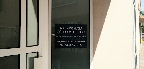Convert Arthur Osteopathe, Ostéopathe à Châtillon-sur-Chalaronne