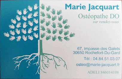 Marie Jacquart Cabinet D'Ostéopathie, Ostéopathe à Rochefort-du-Gard