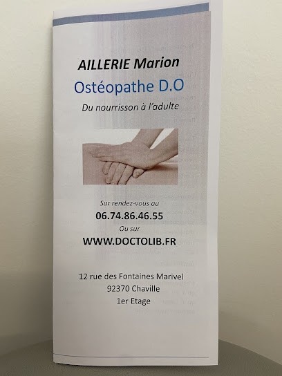 Marion Aillerie, Ostéopathe à Chaville