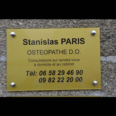 Stanislas PARIS, Ostéopathe aux Herbiers
