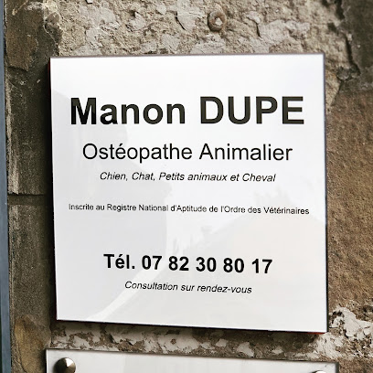 Manon Dupé - Ostéopathe Animalier, Ostéopathe à Versailles