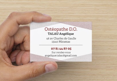 Angélique TALAU OSTEOPATHE D.O., Ostéopathe à Miramas