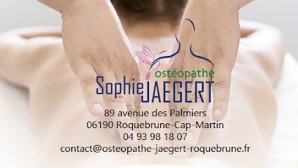 Sophie Jaegert Ostéopathe, Ostéopathe à Roquebrune-Cap-Martin