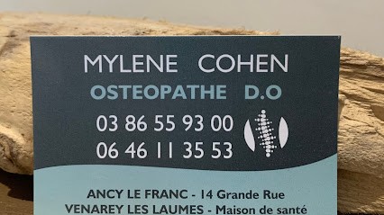 Mylène COHEN, Ostéopathe à Venarey-les-Laumes