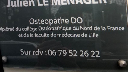 Julien Le Menager Osteopathe, Ostéopathe à Lambersart