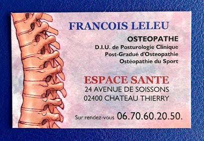 François Leleu, Ostéopathe à Château-Thierry