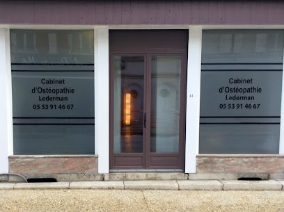 Cabinet D'Osteopathie Lederman, Ostéopathe à Ribérac