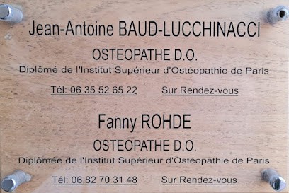 Jean Antoine Baud Lucchinacci Ostéopathe D.O PROPRIANO, Ostéopathe à Propriano